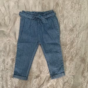 Like new oshkosh paperbag jeans!